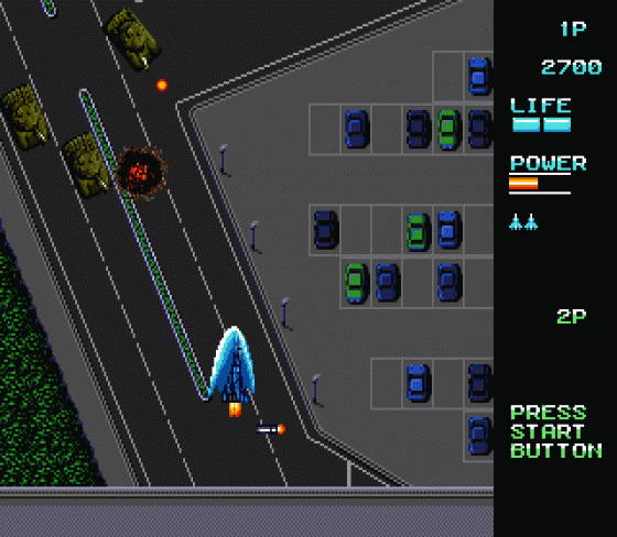 Vapor Trail Screenshot 7 (Sega Genesis)