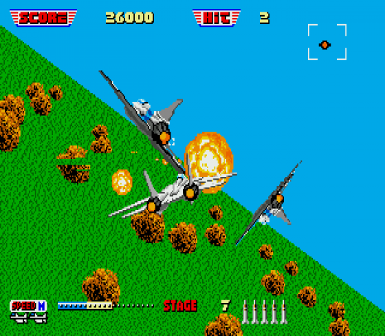 After Burner II Screenshot 6 (Sega Genesis)