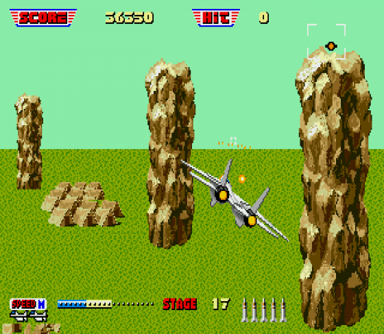 After Burner II Screenshot 7 (Sega Genesis)