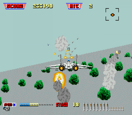 After Burner II Screenshot 8 (Sega Genesis)