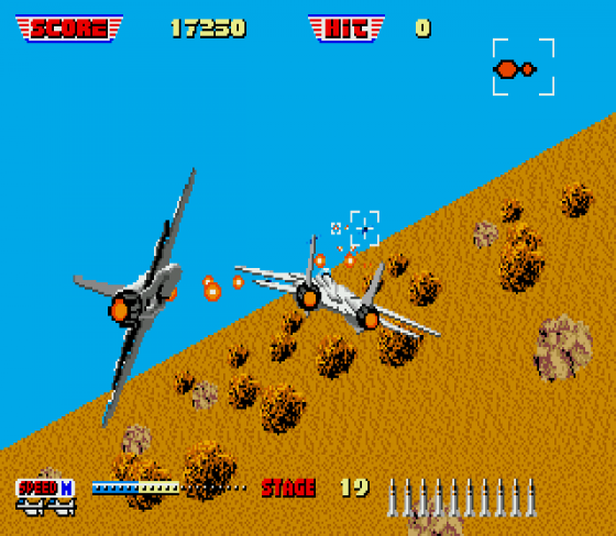 After Burner II Screenshot 10 (Sega Genesis)