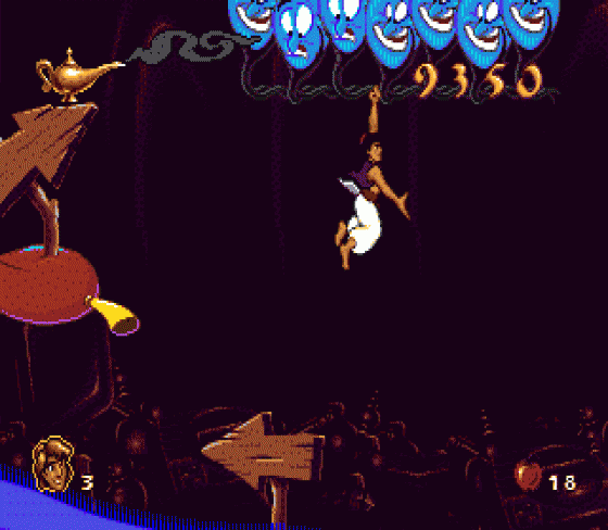 Disney's Aladdin Screenshot 5 (Sega Genesis)