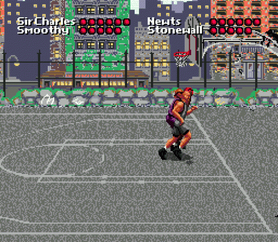 Barkley: Shut Up And Jam! Screenshot 6 (Sega Genesis)