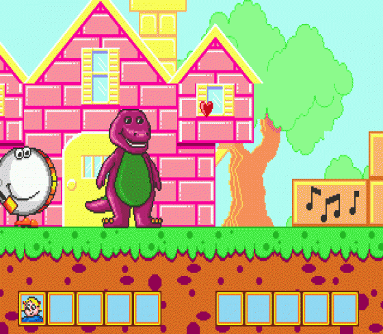 Barney's Hide And Seek Game Screenshot 8 (Sega Genesis)