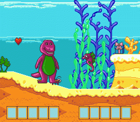 Barney's Hide And Seek Game Screenshot 10 (Sega Genesis)