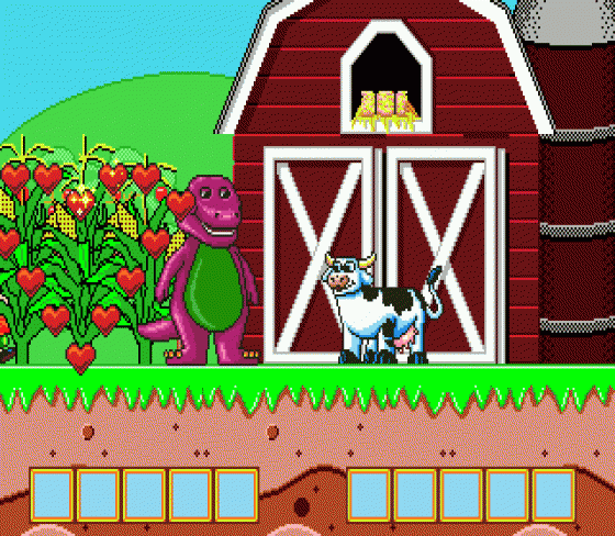 Barney's Hide And Seek Game Screenshot 15 (Sega Genesis)