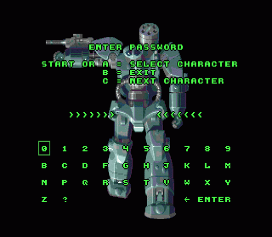 Battletech Screenshot 12 (Sega Genesis)