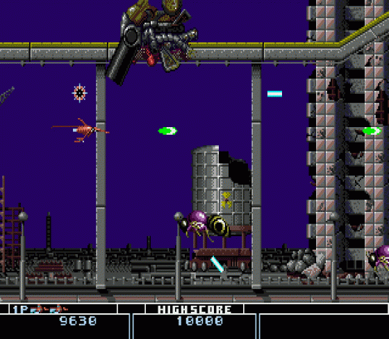 Bio Hazard Battle Screenshot 8 (Sega Genesis)