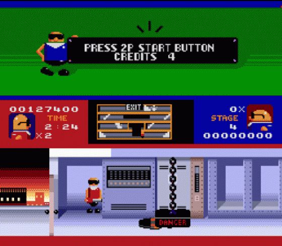 Bonanza Brothers Screenshot 12 (Sega Genesis)