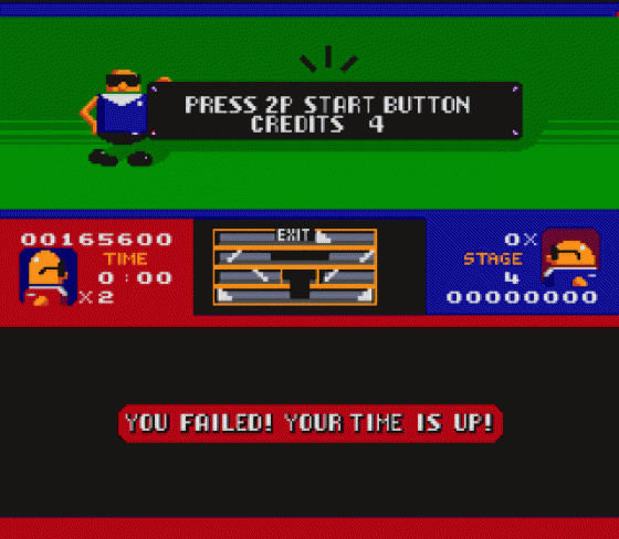 Bonanza Brothers Screenshot 13 (Sega Genesis)