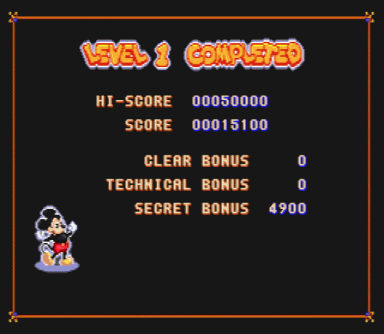 Castle Of Illusion Starring Mickey Mouse Screenshot 23 (Sega Genesis)