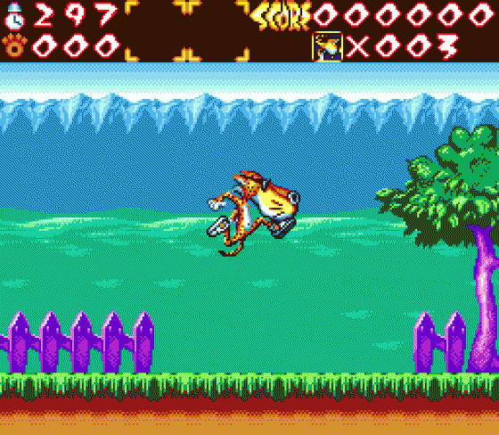 Chester Cheetah Wild Wild Quest Screenshot 7 (Sega Genesis)