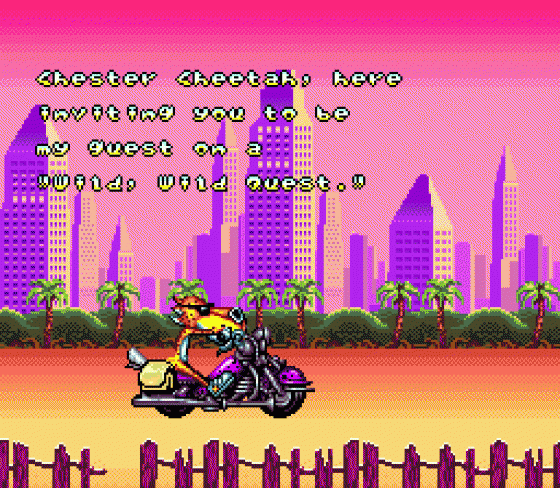 Chester Cheetah Wild Wild Quest Screenshot 8 (Sega Genesis)