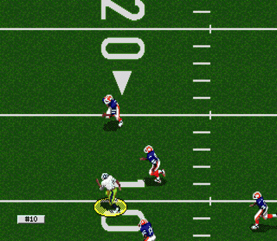 College Football's National Championship Screenshot 5 (Sega Genesis)