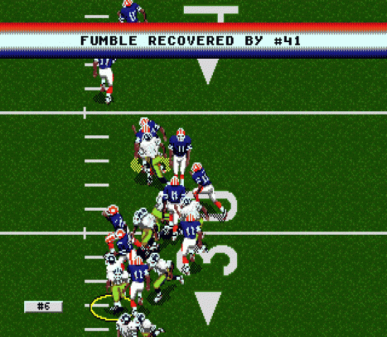 College Football's National Championship Screenshot 14 (Sega Genesis)