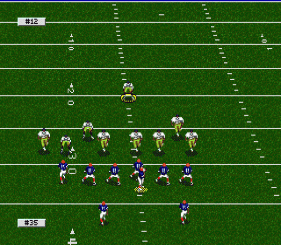 College Football's National Championship Screenshot 15 (Sega Genesis)