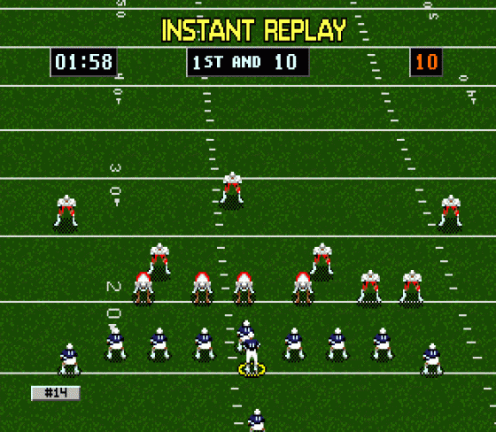 College Football's National Championship II Screenshot 9 (Sega Genesis)