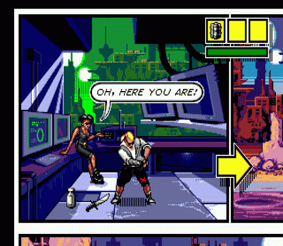 Comix Zone Screenshot 13 (Sega Genesis)