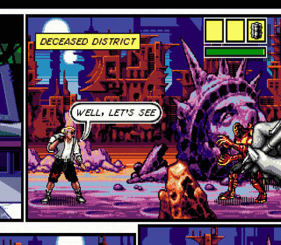 Comix Zone Screenshot 14 (Sega Genesis)