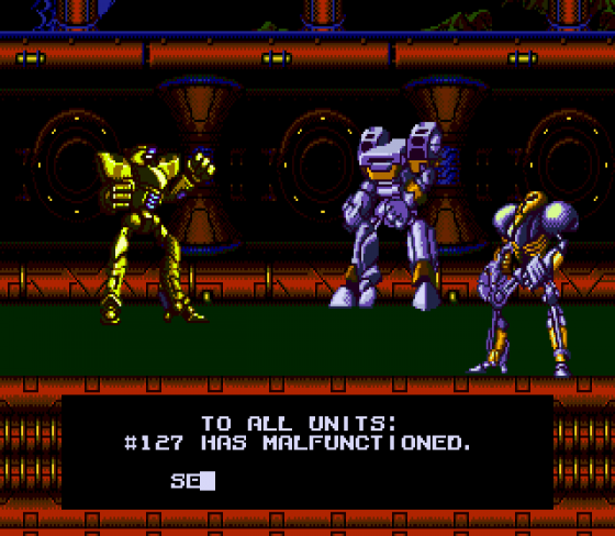 Cyborg Justice Screenshot 18 (Sega Genesis)