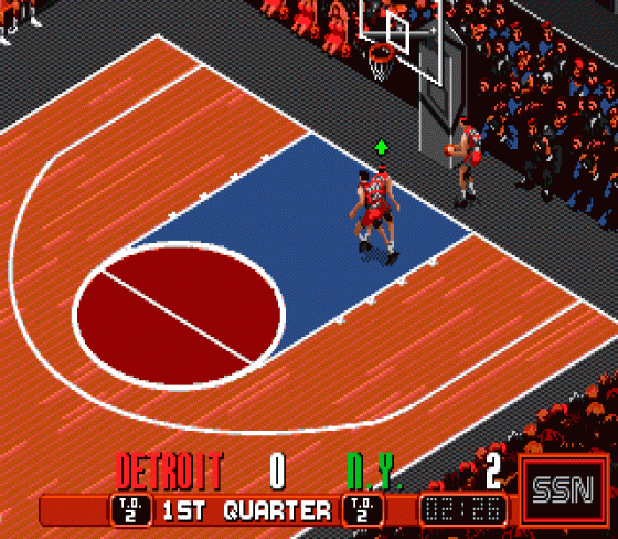 David Robinson's Supreme Court Screenshot 5 (Sega Genesis)