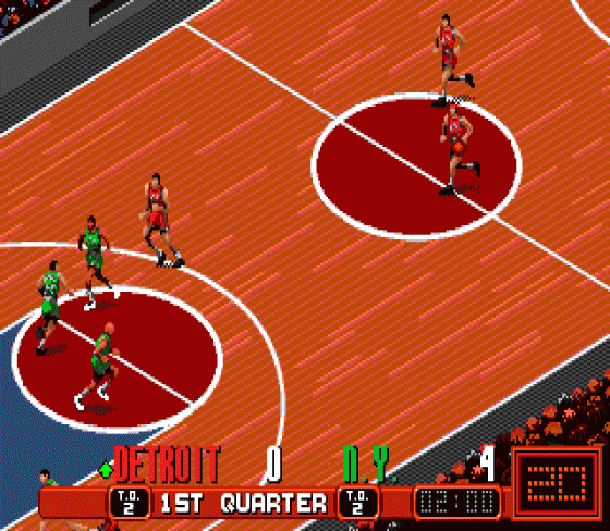 David Robinson's Supreme Court Screenshot 6 (Sega Genesis)