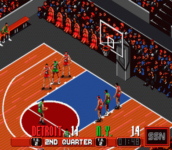 David Robinson's Supreme Court Screenshot 11 (Sega Genesis)