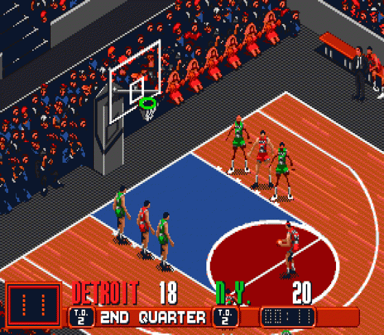 David Robinson's Supreme Court Screenshot 12 (Sega Genesis)