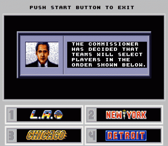 David Robinson's Supreme Court Screenshot 17 (Sega Genesis)