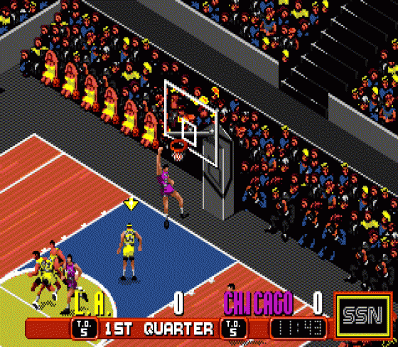 David Robinson's Supreme Court Screenshot 18 (Sega Genesis)