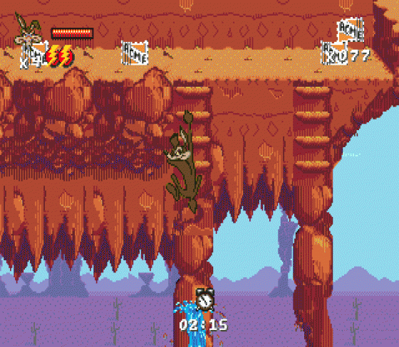 Desert Demolition Starring Road Runner And Wile E. Coyote Screenshot 6 (Sega Genesis)