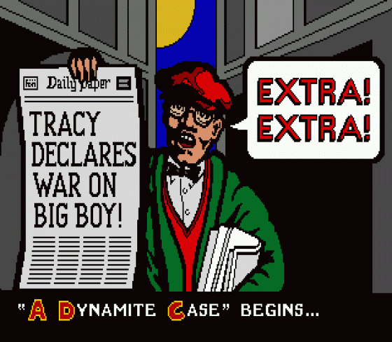 Dick Tracy Screenshot 12 (Sega Genesis)