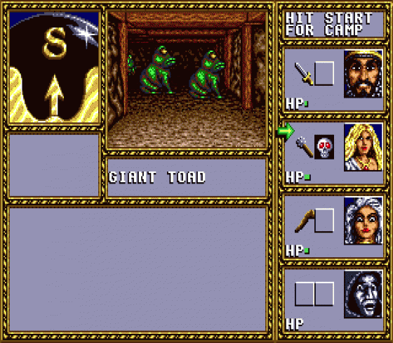 Dungeons & Dragons: Warriors Of The Eternal Sun Screenshot 5 (Sega Genesis)