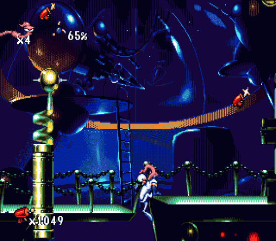 Earthworm Jim Screenshot 7 (Sega Genesis)