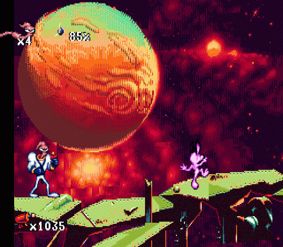 Earthworm Jim Screenshot 8 (Sega Genesis)