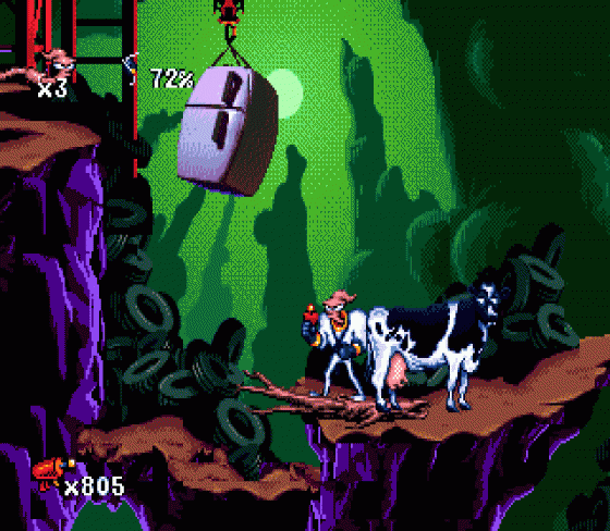 Earthworm Jim Screenshot 14 (Sega Genesis)