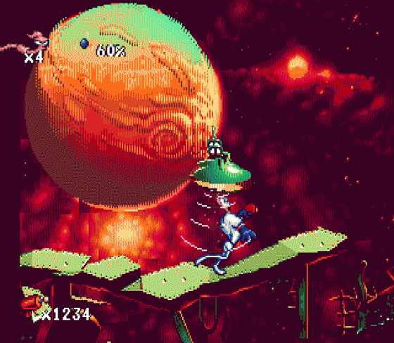 Earthworm Jim Screenshot 18 (Sega Genesis)