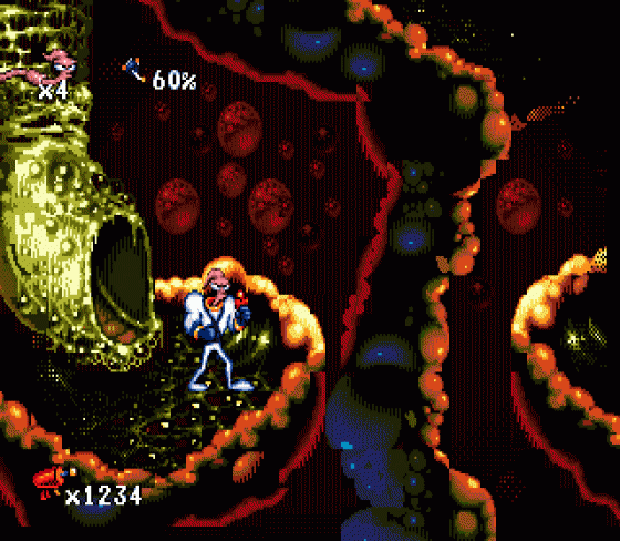 Earthworm Jim Screenshot 22 (Sega Genesis)