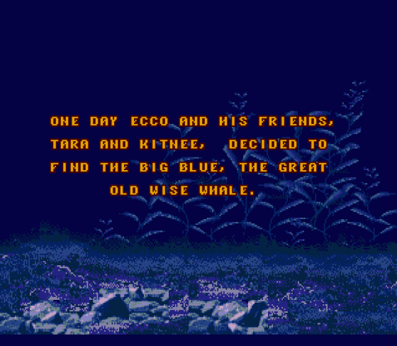 Ecco Jr. Screenshot 5 (Sega Genesis)