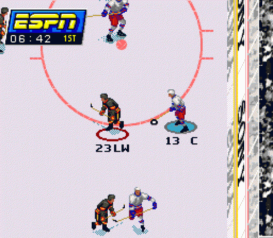 Espn National Hockey Night Screenshot 6 (Sega Genesis)