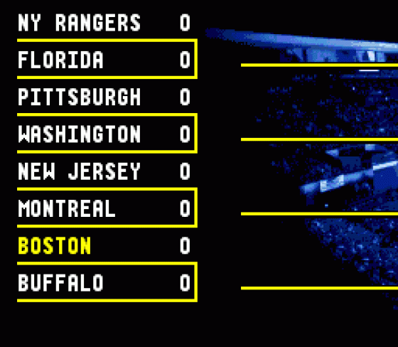 Espn National Hockey Night Screenshot 25 (Sega Genesis)