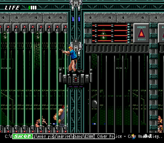 ESWAT: City Under Siege Screenshot 13 (Sega Genesis)