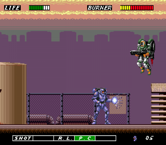 ESWAT: City Under Siege Screenshot 14 (Sega Genesis)