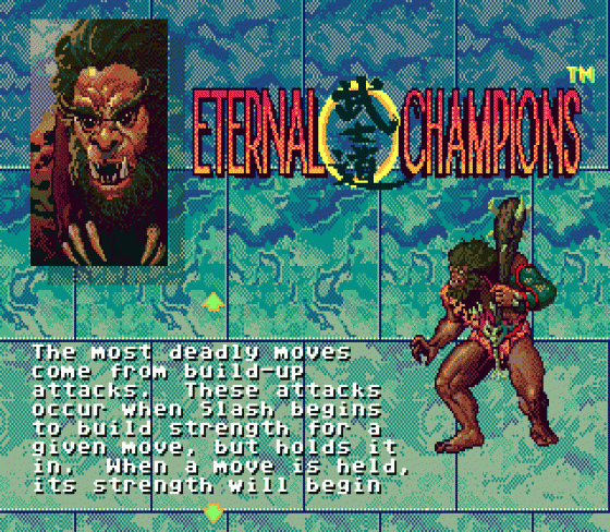 Eternal Champions Screenshot 23 (Sega Genesis)