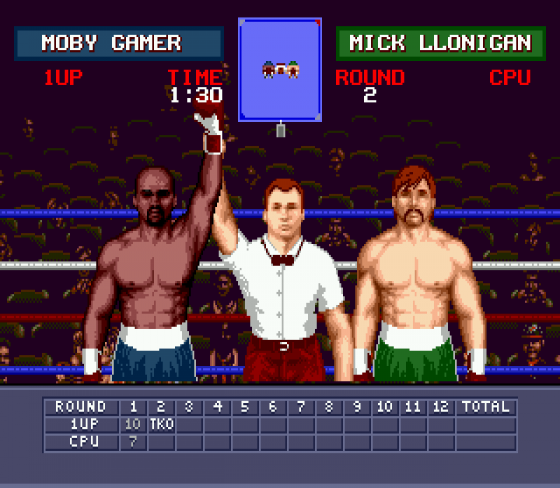 Evander 'Real Deal' Holyfield's Boxing Screenshot 8 (Sega Genesis)