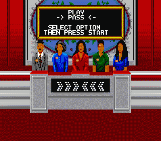 Family Feud Screenshot 6 (Sega Genesis)