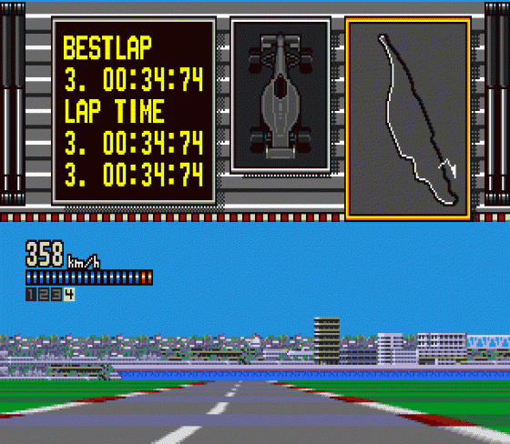 Ferrari Grand Prix Challenge Screenshot 9 (Sega Genesis)