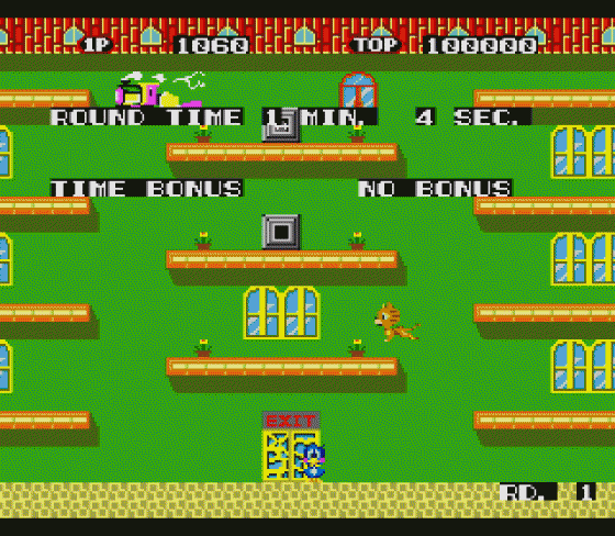 Flicky Screenshot 5 (Sega Genesis)