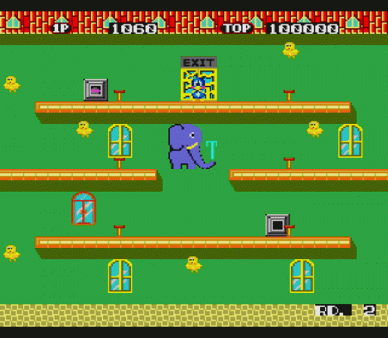 Flicky Screenshot 6 (Sega Genesis)