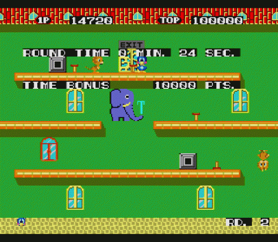 Flicky Screenshot 9 (Sega Genesis)